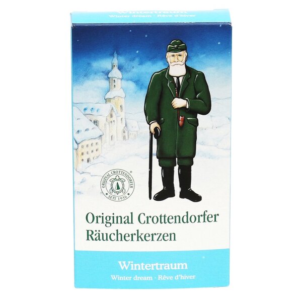 Crottendorfer-Räucherkerzen "Wintertraum" 6 x 2 x 11 cm