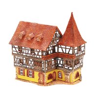 Keramik Licht-Duftölhaus (in Schornstein)...