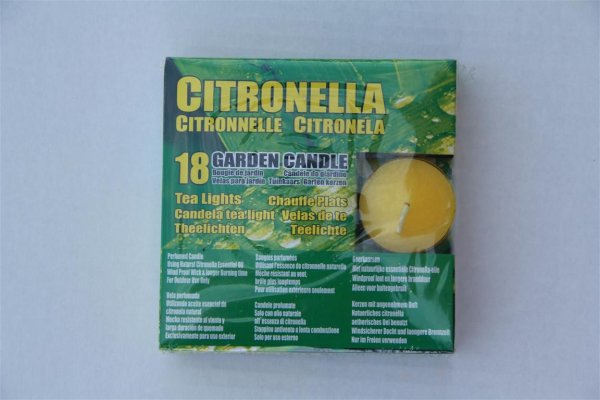 Citronella Teelichter 18er Set
