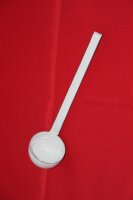 Kelle emailliert weiss ca. 25cm