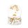 Polyresin Schneekugel "Engelfigur" mit weiß/goldenem Sockel verziert 4,5 x 4,5 x 6,5 cm Ø 4,5 cm
