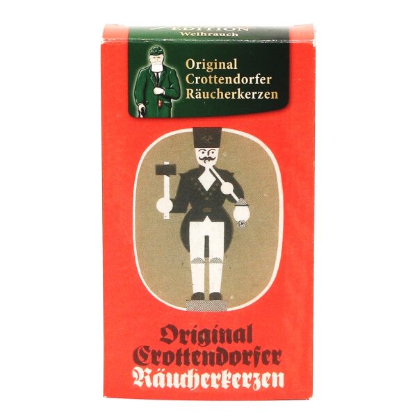 Crottendorfer-Räucherkerzen "Weihrauch Nostalgie", Packungsinhalt: 24 Stück, 6 x 2 x 11 cm