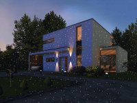 HELLUM LED-Lichtnetz, 160 warm-weiße LEDs, Außen-Trafo
