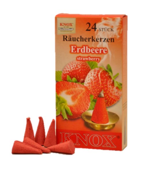 KNOX-Räucherkerzen - Erdbeere