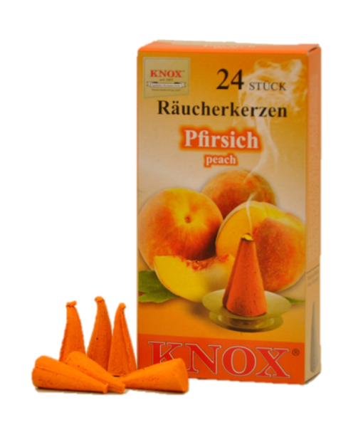 KNOX-Räucherkerzen | Pfirsich