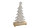 Tannenbaum aus Metall, Mango Holz Silber (B/H/T) 11x25x5cm