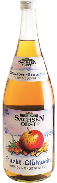 Sanddorn-Bratapfel-Glühwein 0,97 Liter Einweg