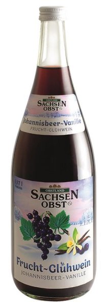 Sachsenobst Schw.-Johann.-Vanille-Glühwein 0,97 Liter Einweg