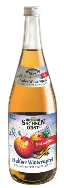 Sachsenobst Heisser Winterapfel 0,97 Liter Einweg
