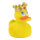Lanco King Duck Naturkautschuk Badeente