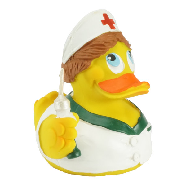 Lanco Krankenschwester Duck Naturkautschuk Badeente