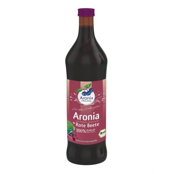 Aronia + milchsauer vergorener Rote Beete Saft Bio 700ml