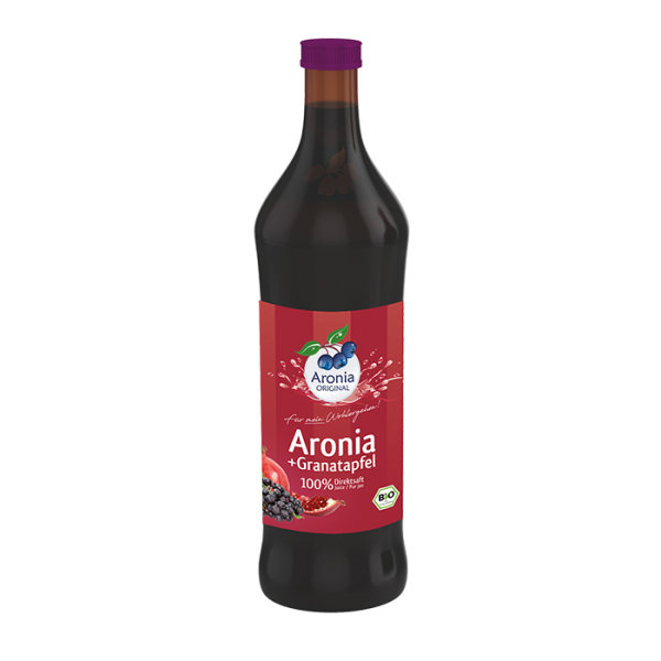 Aronia + Granatapfel Direktsaft Bio 700ml