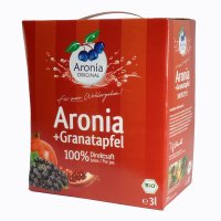 Aronia + Granatapfel Direktsaft Bio 3l