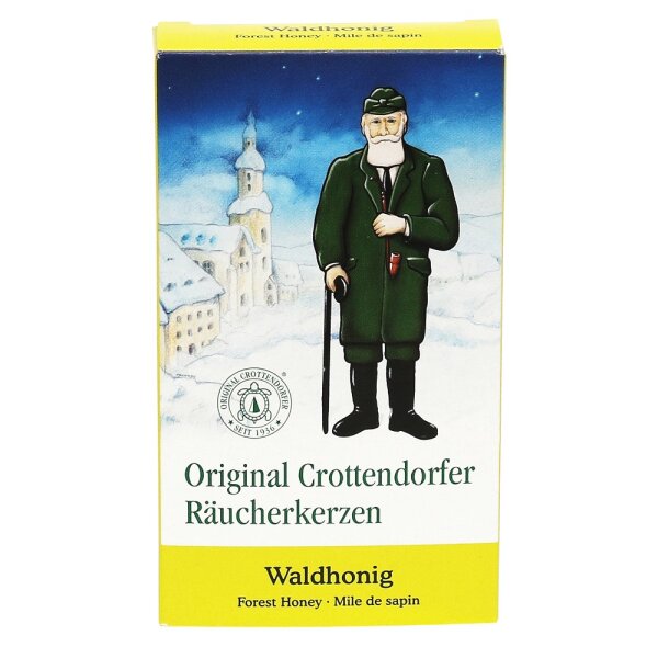 Crottendorfer-Räucherkerzen "Waldhonig" 6 x 2 x 11 cm