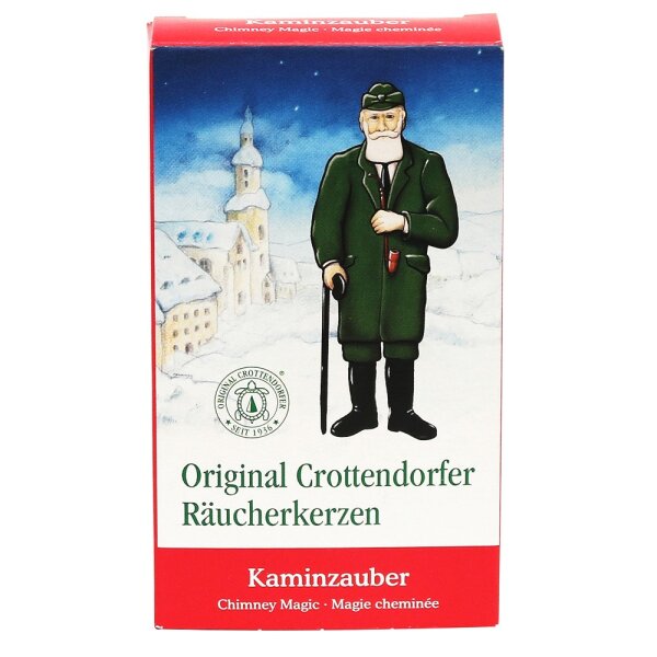 Crottendorfer-Räucherkerzen "Kaminzauber" 6 x 2 x 11 cm